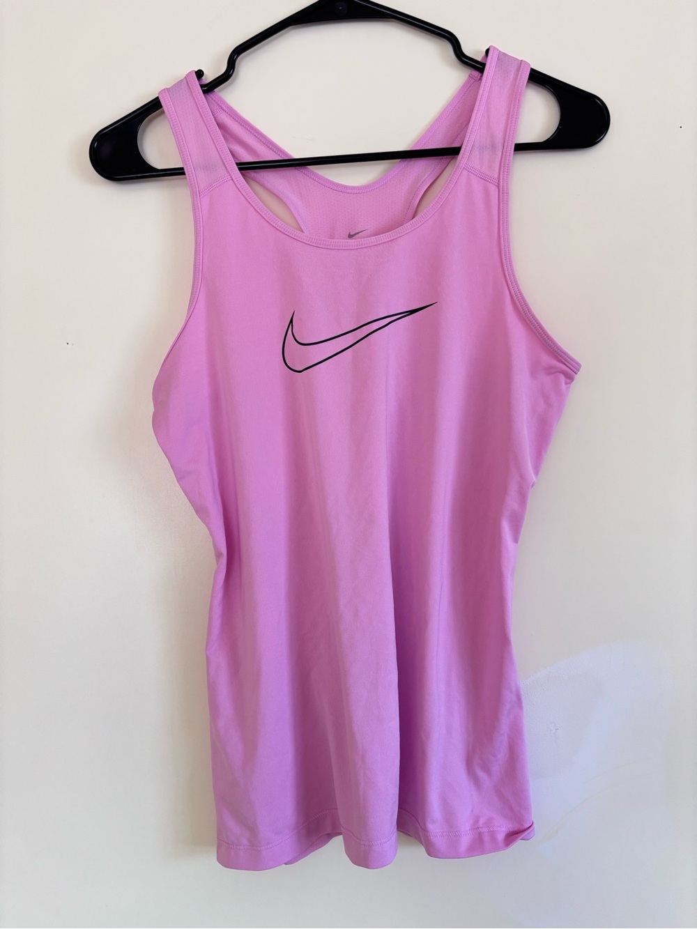 Nike Pink Athletic Dri-FIT Racerback Tank Top